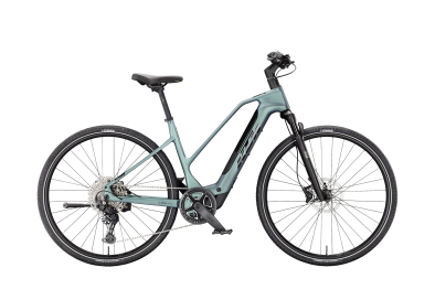 KTM Macina Cross SX Elite Lady 400Wh Elektromos Cross Trekking Kerékpár - Royal Teal Matt - kék