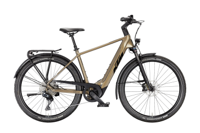 KTM Macina Gran 810 Di2 800Wh Elektromos Trekking Kerékpár - Olive Pearl - zöld