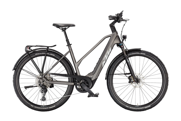 KTM Macina Gran 810 Lady 800Wh Elektromos Trekking Kerékpár - Machine Grey Matt - szürke