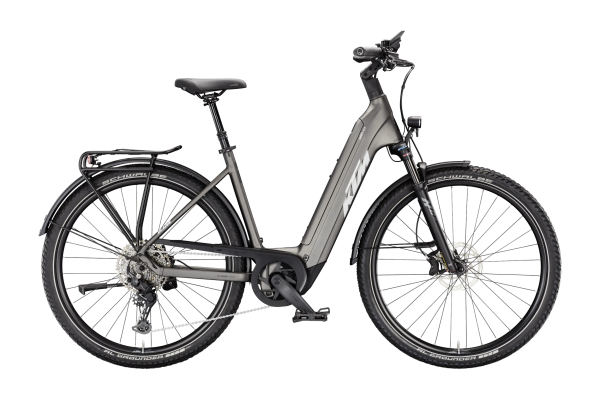 KTM Macina Gran 810 Unisex 800Wh Elektromos Trekking Kerékpár - Machine Grey Matt - szürke