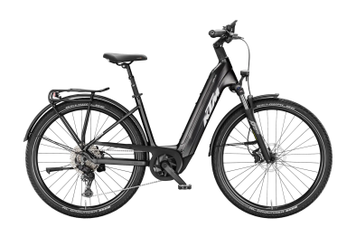 KTM Macina Gran 820 Unisex 800Wh Elektromos Trekking Kerékpár - Diamond Black Matt - fekete