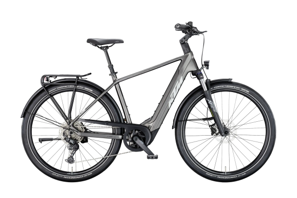 KTM Macina Gran 830 800Wh Elektromos Trekking Kerékpár - Machine Grey Matt - szürke