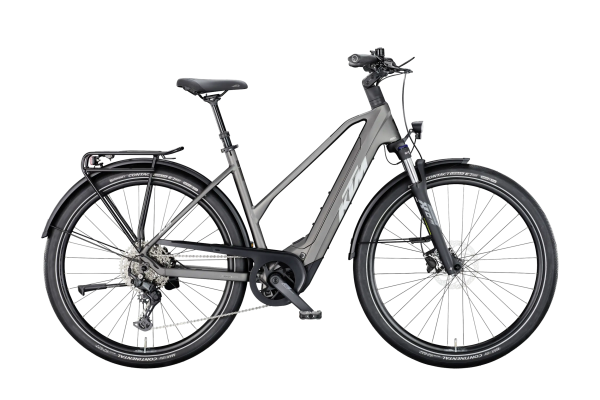 KTM Macina Gran 830 Lady 800Wh Elektromos Trekking Kerékpár - Machine Grey Matt - szürke
