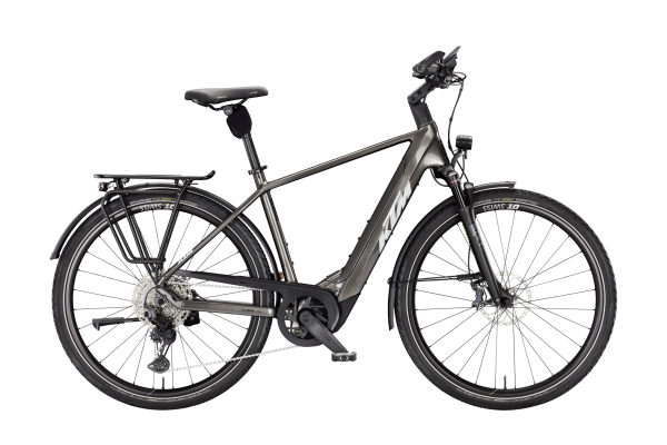 KTM Macina Style 810 800Wh Elektromos Trekking Kerékpár - Machine Grey - szürke