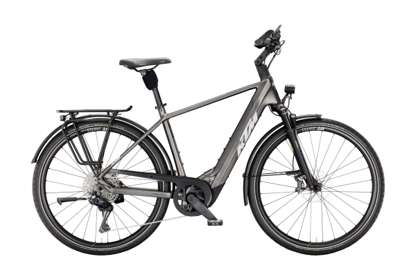 KTM Macina Style 810 Di2 800Wh Elektromos Trekking Kerékpár - Machine Grey Matt - szürke