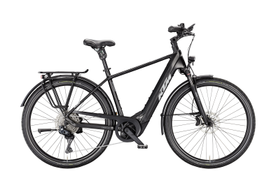 KTM Macina Style 820 XL Di2 800Wh Elektromos Trekking Kerékpár - Diamond Black Matt - fekete