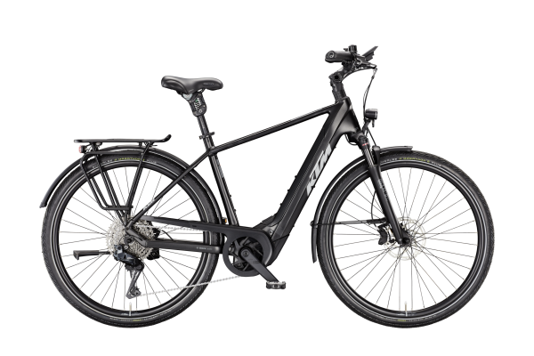 KTM Macina Style 820 XL Di2 800Wh Elektromos Trekking Kerékpár - Diamond Black Matt - fekete