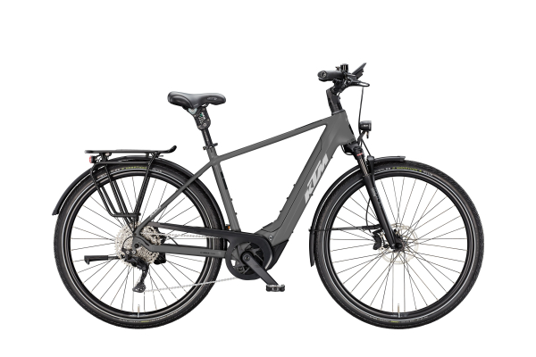 KTM Macina Style 820 XL 800Wh Elektromos Trekking Kerékpár - Machine Grey Matt - szürke