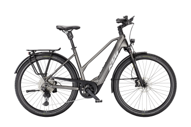 KTM Macina Style 820 XL Lady 800Wh Elektromos Trekking Kerékpár - Machine Grey Matt - szürke
