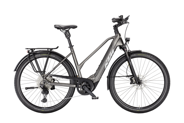 KTM Macina Style 820 XL Lady 800Wh Elektromos Trekking Kerékpár - Machine Grey Matt - szürke