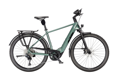 KTM Macina Style 820 Di2 800Wh Elektromos Trekking Kerékpár - Oxygen Green - zöld