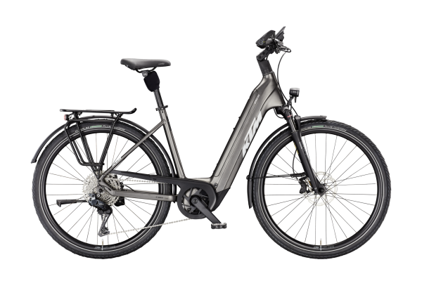 KTM Macina Style 820 Di2 Unisex 800Wh Elektromos Trekking Kerékpár - Machine Grey Matt - szürke