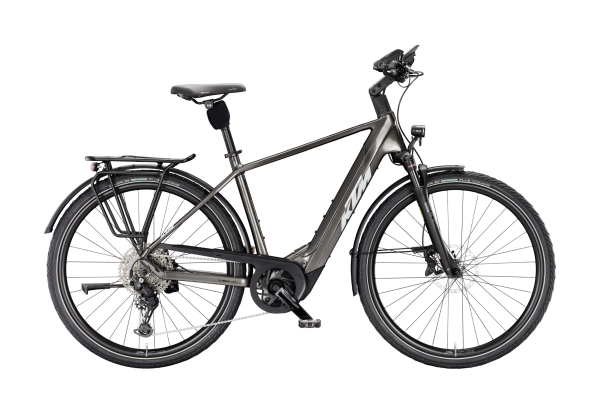 KTM Macina Style 820 800Wh Elektromos Trekking Kerékpár - Machine Grey - szürke