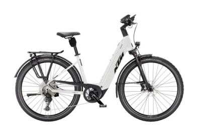 KTM Macina Style 820 800Wh Elektromos Trekking Kerékpár - White - fehér