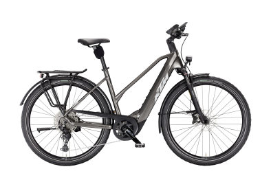 KTM Macina Style 820 Lady 800Wh Elektromos Trekking Kerékpár - Machine Grey - szürke
