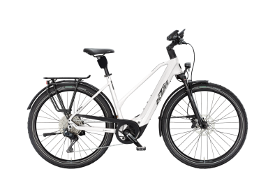 KTM Macina Style 820 Lady 800Wh Elektromos Trekking Kerékpár - White - fehér