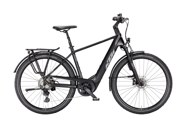 KTM Macina Style 830 ABS 800Wh Elektromos Trekking Kerékpár - Diamond Black Matt - fekete