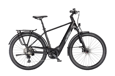 KTM Macina Style 830 ABS 800Wh Elektromos Trekking Kerékpár - Diamond Black Matt - fekete