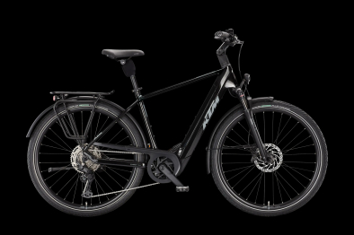 KTM Macina Style 830 800Wh Elektromos Trekking Kerékpár - Diamond Black - fekete