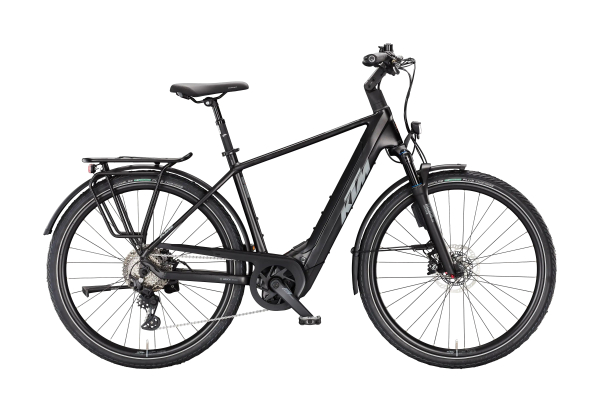 KTM Macina Style 830 800Wh Elektromos Trekking Kerékpár - Diamond Black - fekete