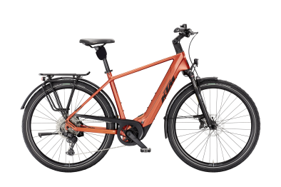 KTM Macina Style 830 800Wh Elektromos Trekking Kerékpár - Burnt Orange Matt - narancssárga