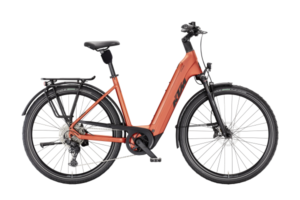 KTM Macina Style 830 Unisex 800Wh Elektromos Trekking Kerékpár - Burnt Orange Matt - narancssárga