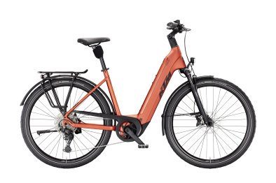 KTM Macina Style 830 Unisex 800Wh Elektromos Trekking Kerékpár - Burnt Orange Matt - narancssárga