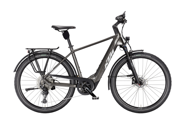KTM Macina Style 820 ABS 800Wh Elektromos Trekking Kerékpár - Machine Grey - szürke