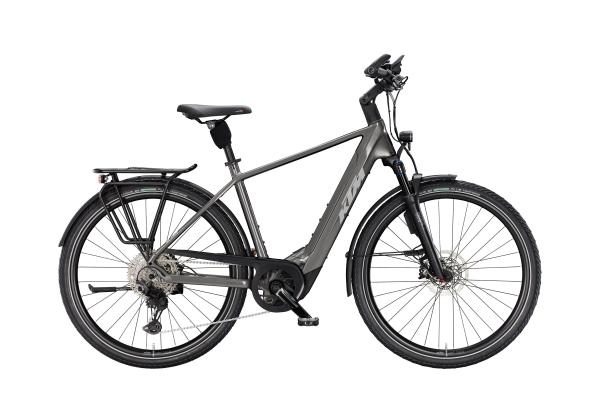 KTM Macina Style 820 ABS 800Wh Elektromos Trekking Kerékpár - Machine Grey - szürke