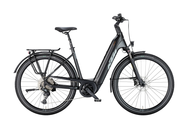 KTM Macina Style 840 Unisex 800Wh Elektromos Trekking Kerékpár - Diamond Black Matt - fekete