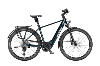 KTM Macina Tour PX 810 800Wh Elektromos Trekking Kerékpár - Dark Sea - zöld