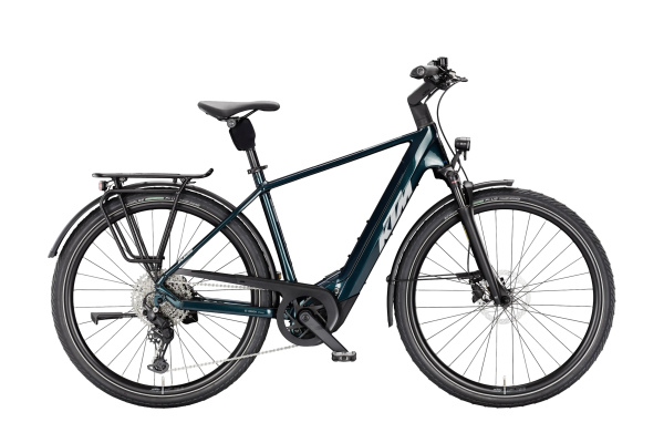 KTM Macina Tour PX 810 800Wh Elektromos Trekking Kerékpár - Dark Sea - zöld