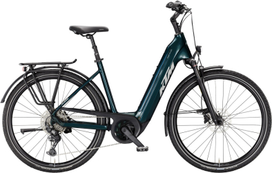 KTM Macina Tour PX 810 Unisex 800Wh Elektromos Trekking Kerékpár - Dark Sea - zöld