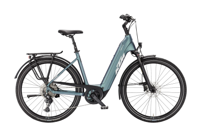 KTM Macina Tour PX 610 Unisex 600 Wh Elektromos Trekking Kerékpár - Bright Teal Matt - kék