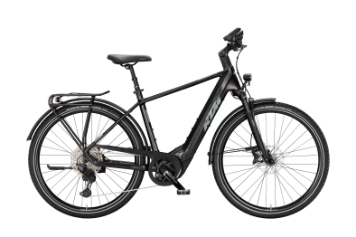 KTM Macina Tour CX 820 800Wh Elektromos Trekking Kerékpár - Diamond Black Matt - fekete