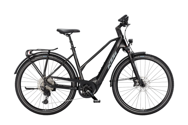 KTM Macina Tour CX 820 Lady 800Wh Elektromos Trekking Kerékpár - Diamond Black Matt - fekete