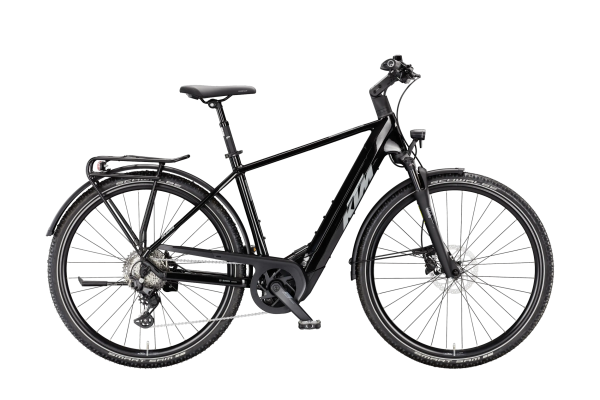 KTM Macina Tour CX 830 800Wh Elektromos Trekking Kerékpár - Diamond Black - fekete