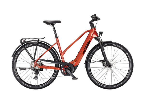 KTM Macina Tour CX 830 Lady 800Wh Elektromos Trekking Kerékpár - Burnt Orange - narancssárga