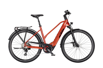 KTM Macina Tour CX 830 Lady 800Wh Elektromos Trekking Kerékpár - Burnt Orange - narancssárga