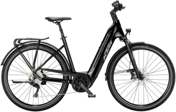 KTM Macina Tour CX 830 Unisex 800Wh Elektromos Trekking Kerékpár - Diamond Black - fekete