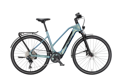 KTM Macina Sport SX Elite Di2 Lady 400Wh Elektromos Trekking Kerékpár - Velvet Petrol Matt - kék