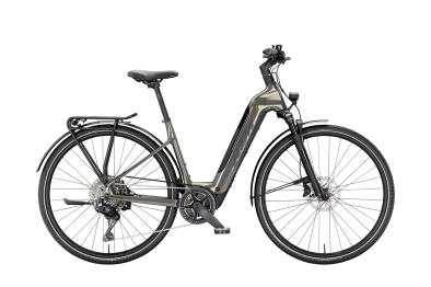 KTM Macina Sport SX Elite Di2 Unisex 400Wh Elektromos Trekking Kerékpár - Velvet Olive Pearl - zöld