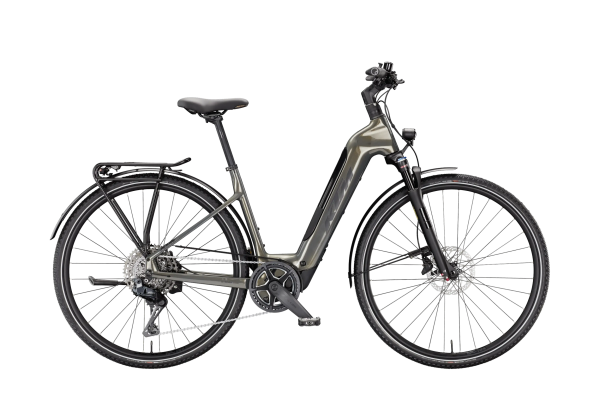 KTM Macina Sport SX Elite Di2 Unisex 400Wh Elektromos Trekking Kerékpár - Velvet Olive Pearl - zöld