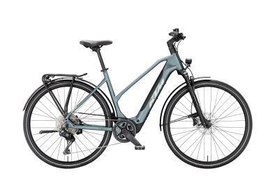 KTM Macina Sport SX 10 Di2 Lady 400Wh Elektromos Trekking Kerékpár - Royal Teal Matt - kék