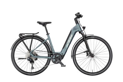 KTM Macina Sport SX 10 Di2 Unisex 400Wh Elektromos Trekking Kerékpár - Royal Teal Matt - kék