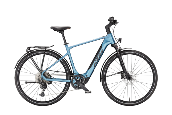 KTM Macina Sport SX 20 400Wh Elektromos Trekking Kerékpár - Steel Blue Matt - kék