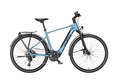 KTM Macina Sport SX 20 400Wh Elektromos Trekking Kerékpár - Steel Blue Matt - kék