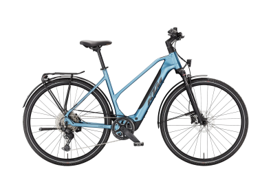 KTM Macina Sport SX 20 Lady 400Wh Elektromos Trekking Kerékpár - Steel Blue Matt - kék