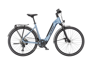 KTM Macina Sport SX 20 Unisex 400Wh Elektromos Trekking Kerékpár - Steel Blue Matt - kék