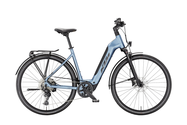 KTM Macina Sport SX 20 Unisex 400Wh Elektromos Trekking Kerékpár - Steel Blue Matt - kék